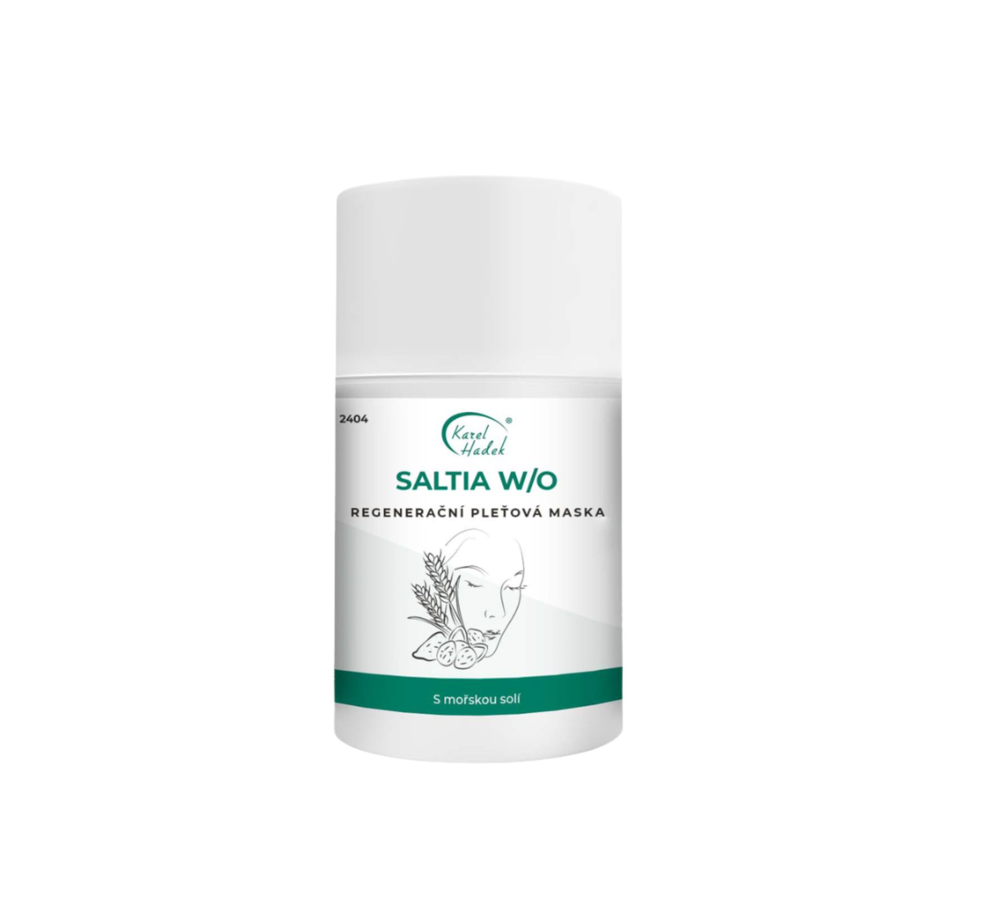 Pleťová maska SALTIA W/O