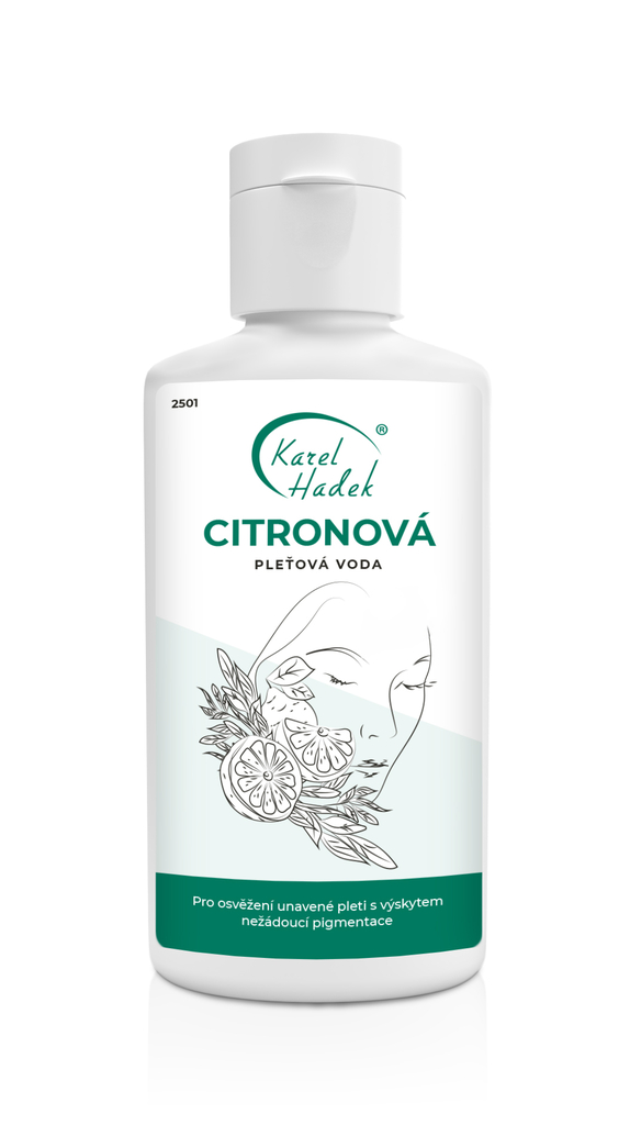 CITRONOVÁ pleťová voda 100 ml