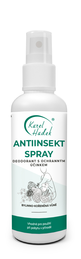 ANTIINSEKT SPRAY deodorant s osvěžujícím a ochranným účinkem 100 ml