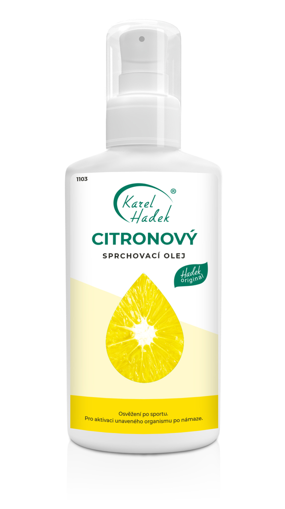 CITRONOVÝ sprchovací olej 100 ml