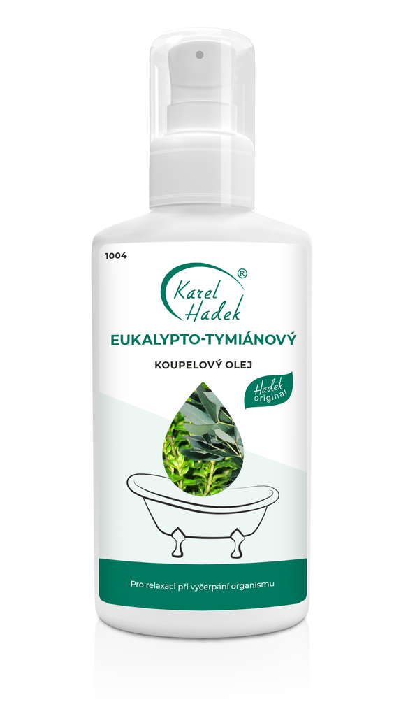 EUKALYPTO-TYMIÁNOVÝ koupelový olej 100 ml