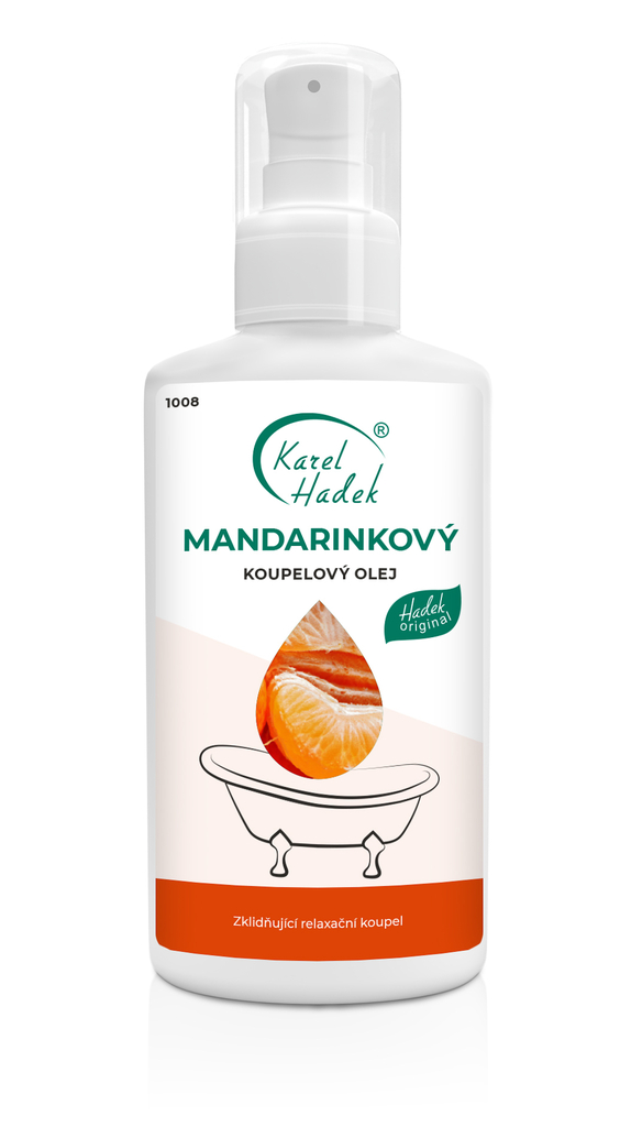 MANDARINKOVÝ koupelový olej 100 ml