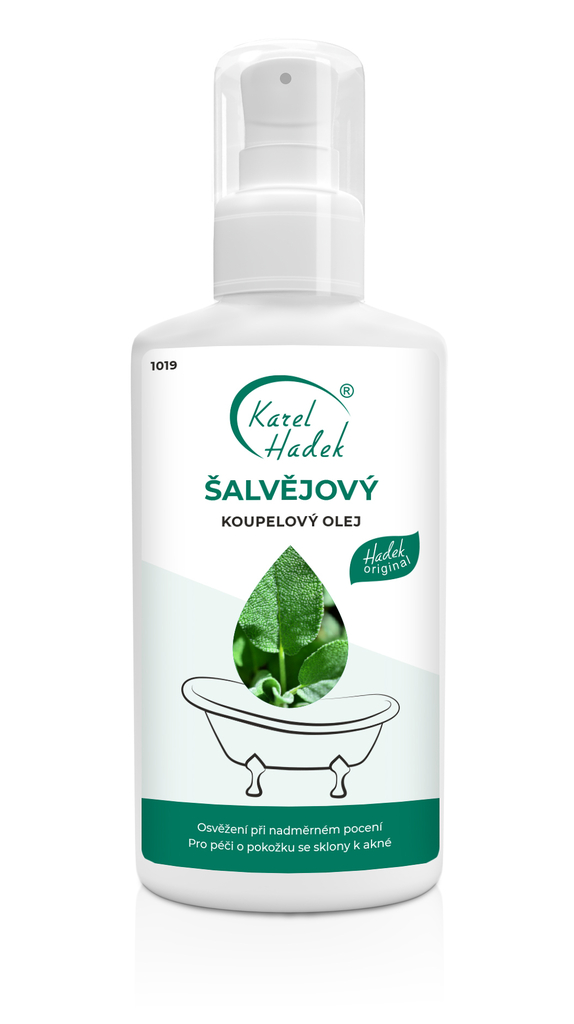 ŠALVĚJOVÝ koupelový olej 100 ml