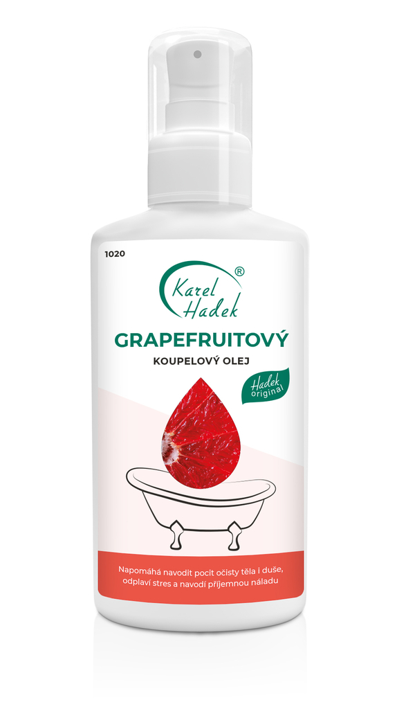 GRAPEFRUITOVÝ koupelový olej 100 ml
