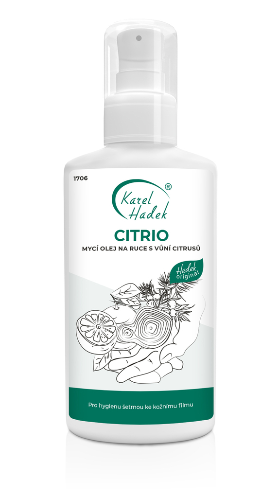 CITRIO mycí olej na ruce s vůní citrusů 100 ml