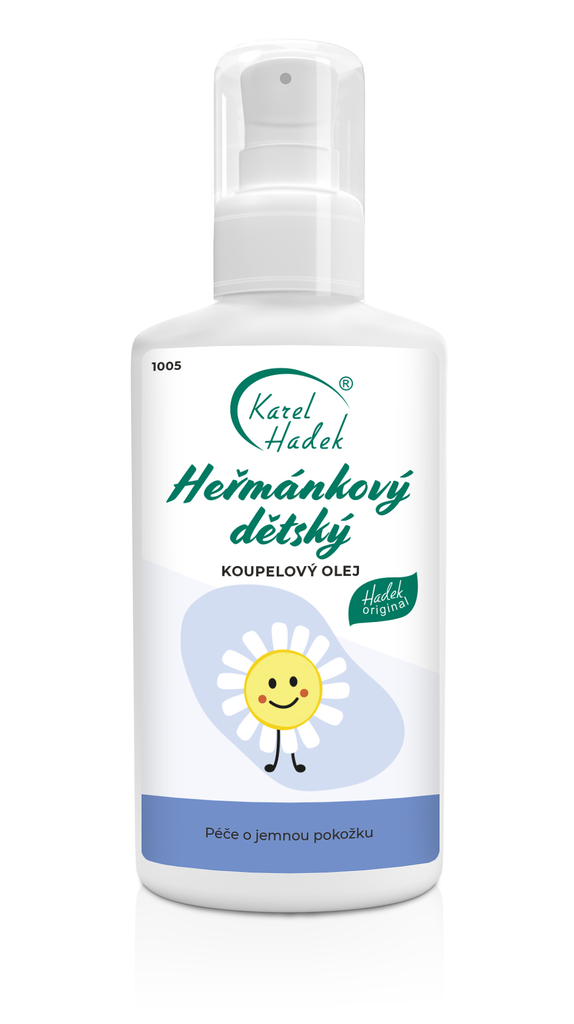 HEŘMÁNKOVÝ dětský koupelový olej 100 ml