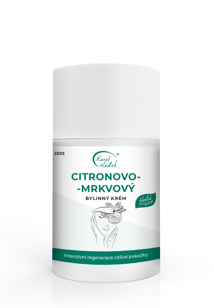 CITRONOVO-MRKVOVÝ speciální bylinný krém 50 ml