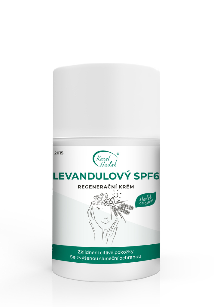 LEVANDULOVÝ SPF6 regenerační bylinný krém 50 ml