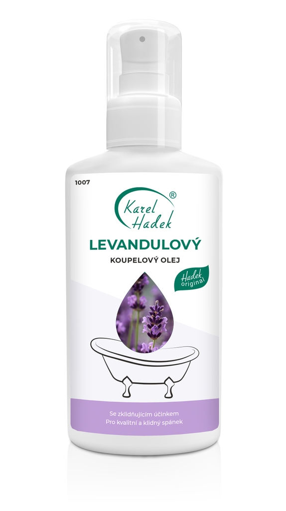 LEVANDULOVÝ koupelový olej 100 ml