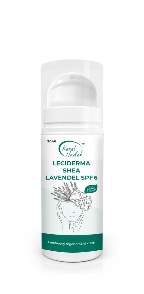 LECIDERMA SHEA LAVENDEL SPF 6 lecitinový regenerační krém 30 ml