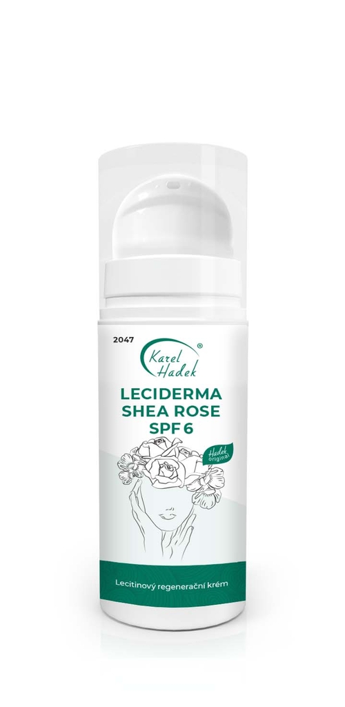 LECIDERMA SHEA ROSE SPF 6 lecitinový regenerační krém 30 ml