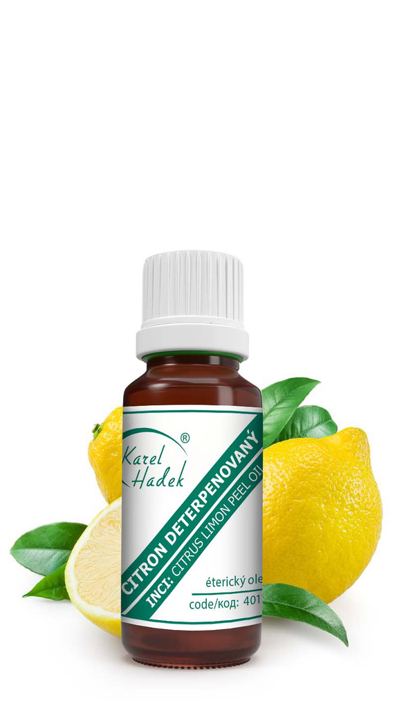 CITRON DETERPENOVANÝ esenciální olej 10 ml