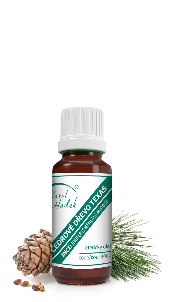 CEDROVÉ DŘEVO TEXAS esenciální olej 10 ml
