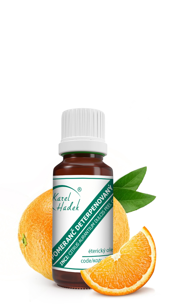 POMERANČ DETERPENOVANÝ esenciální olej 10 ml