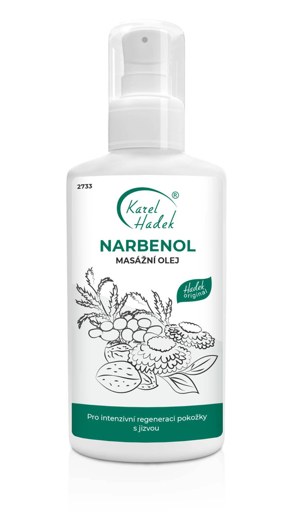 NARBENOL masážní olej 100 ml