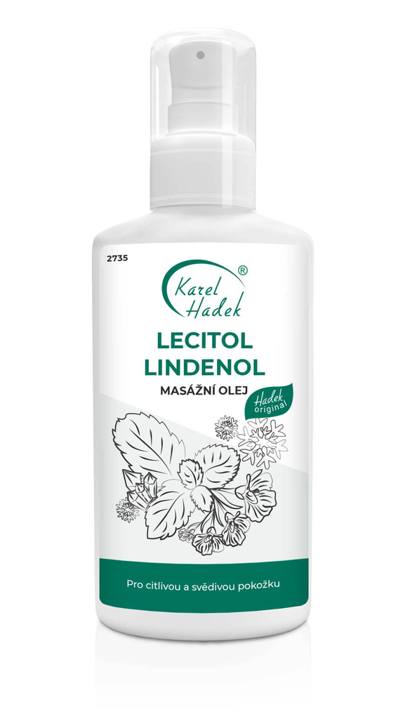 LECITOL LINDENOL masážní olej 100 ml