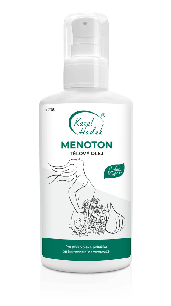 MENOTON tělový olej při hormonální nerovnováze 100 ml