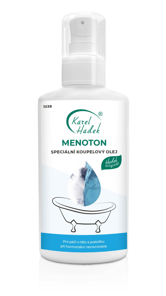 MENOTON koupelový olej při hormonální nerovnováze 100 ml