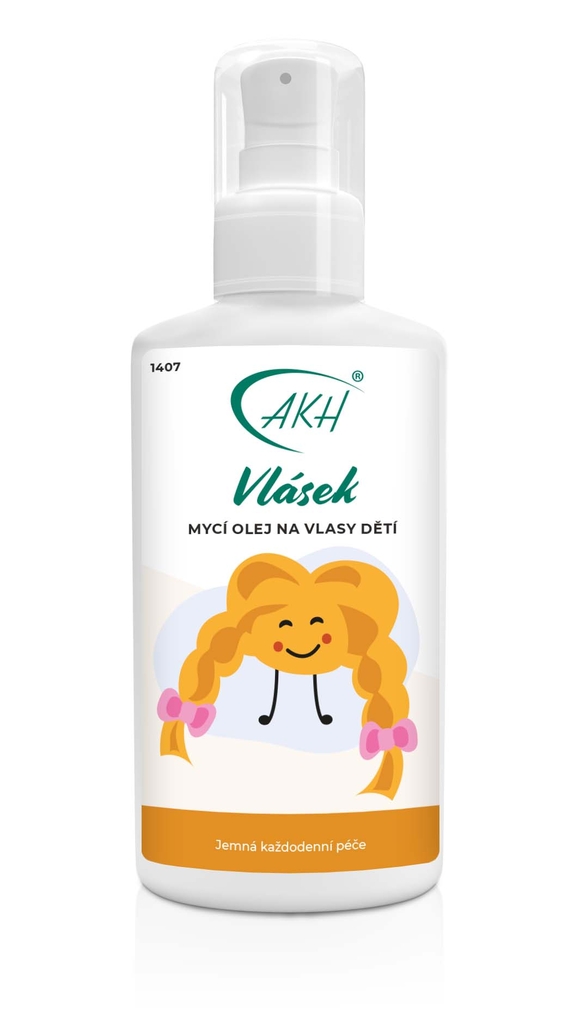 VLÁSEK dětský mycí olej na vlasy 100 ml