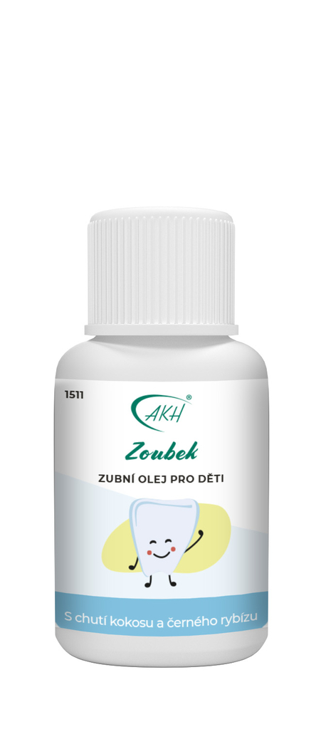 Dětský zubní olej ZOUBEK