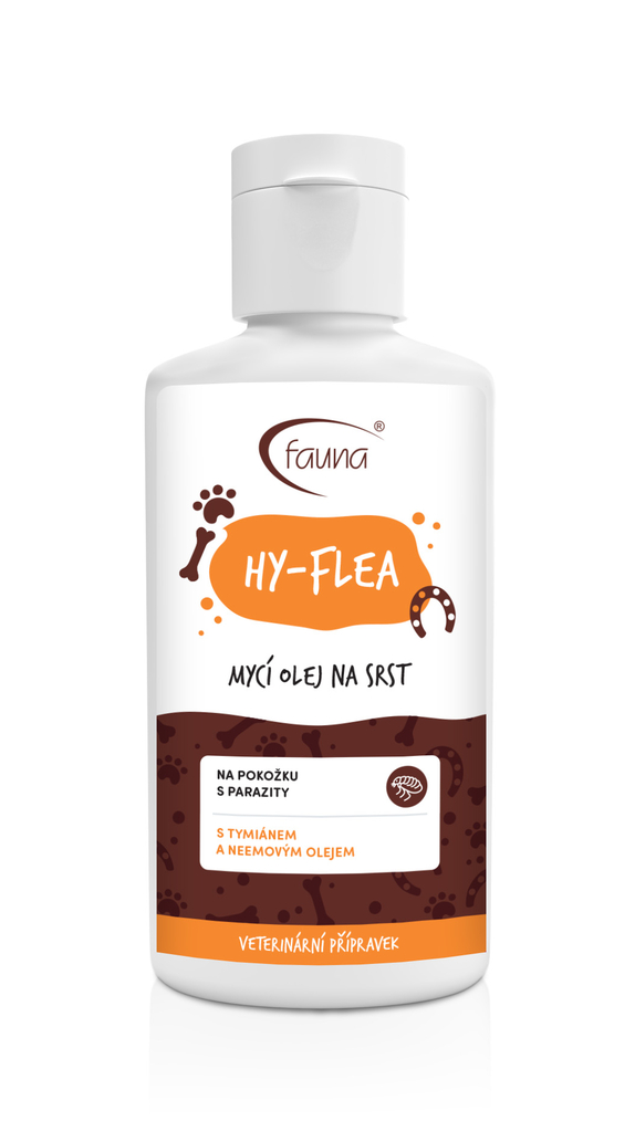 HY-FLEA mycí olej na srst 100 ml