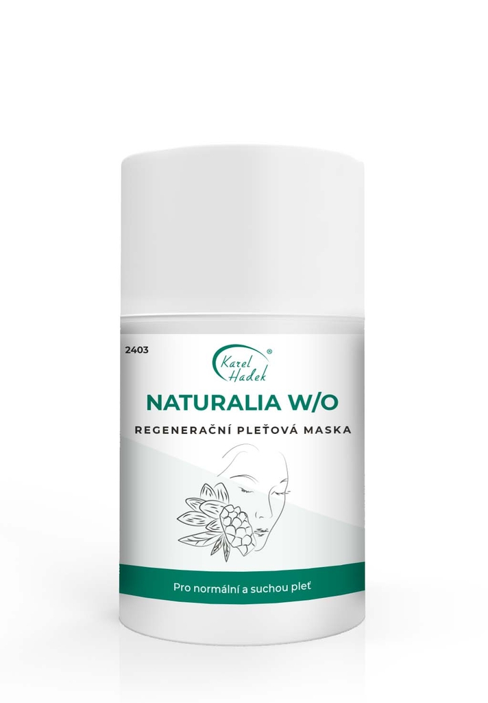 NATURALIA W/O regenerační pleťová maska 50 ml