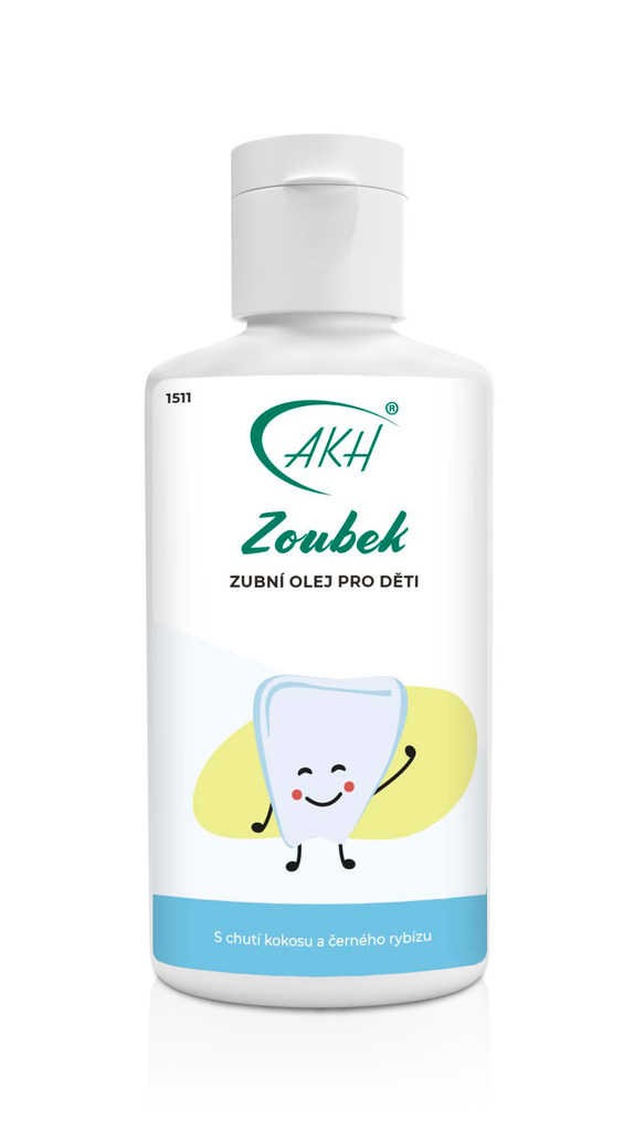 ZOUBEK dětský zubní olej 100 ml