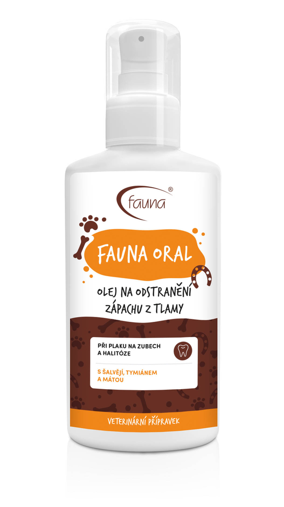 FAUNA ORAL olej na odstranění zápachu z tlamy 100 ml