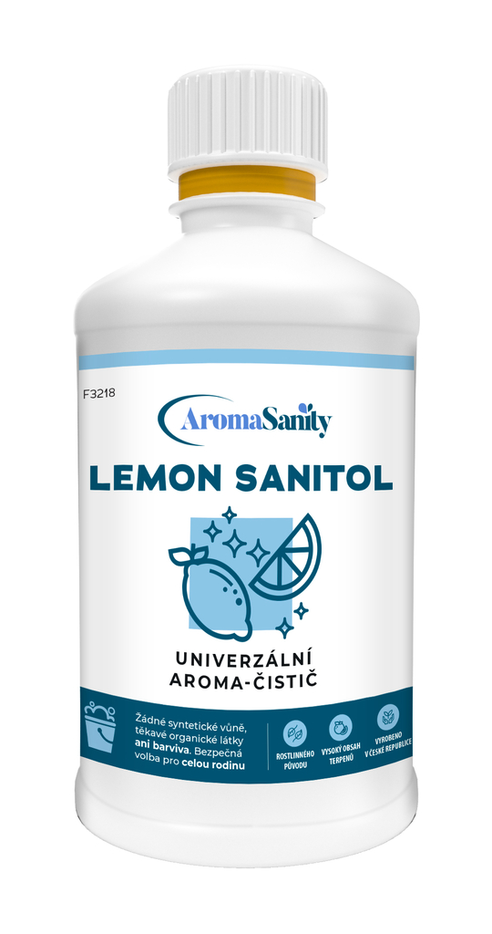 LEMON SANITOL univerzální aroma čistič 500 ml