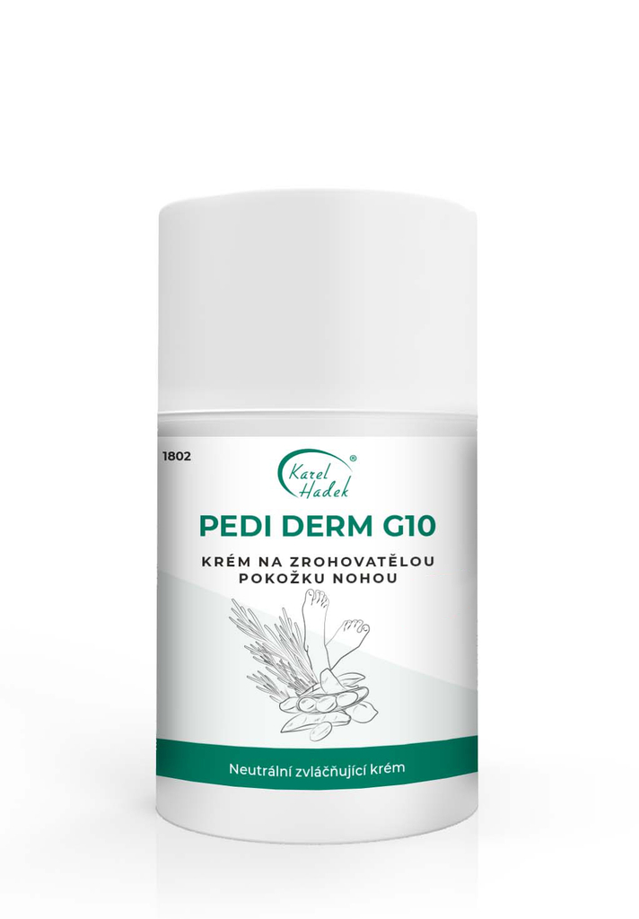 PEDI DERM G10 krém na zrohovatělou pokožku nohou 50 ml