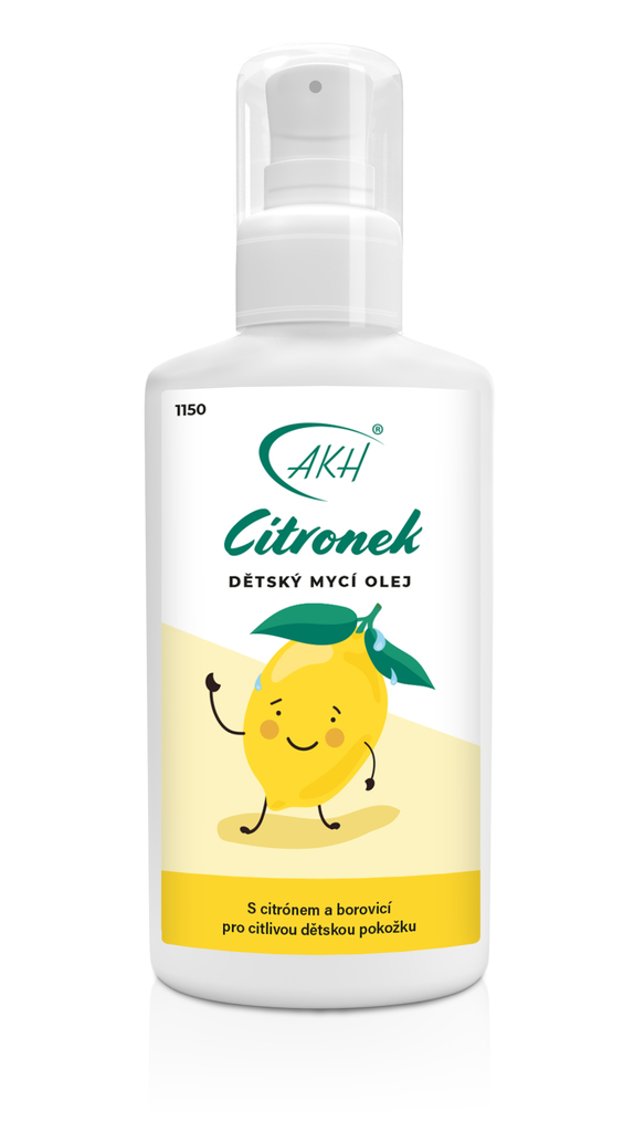 CITRONEK dětský mycí olej 100 ml