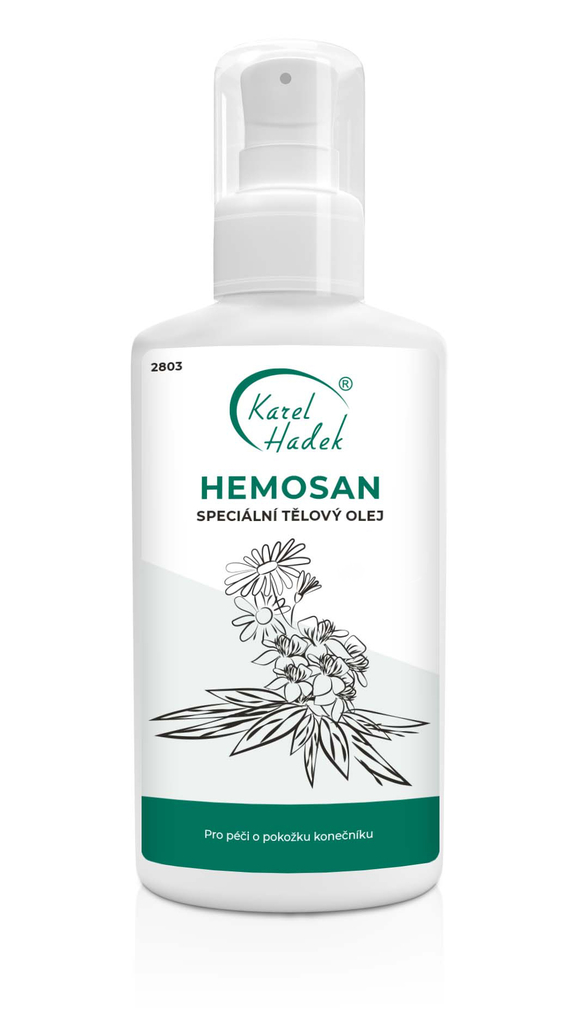 HEMOSAN speciální tělový olej 100 ml