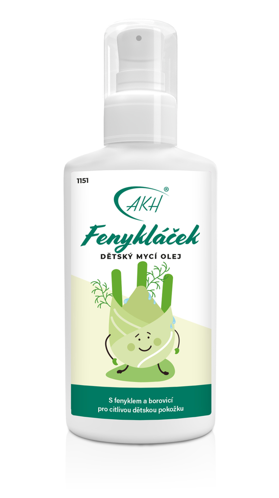 FENYKLÁČEK dětský mycí olej 100 ml