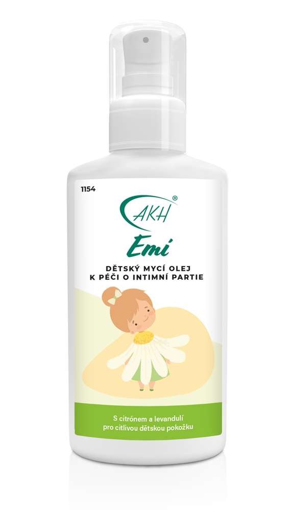 EMI dětský intimní mycí olej 100 ml