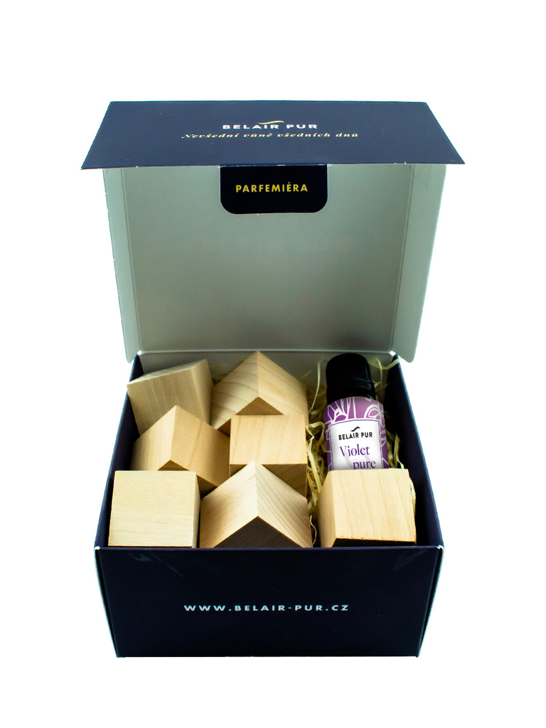 VIOLET PURE dárkové balení 10 ml kostky