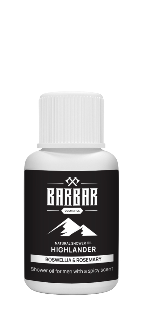 HIGHLANDER sprchovací olej pro muže 20 ml