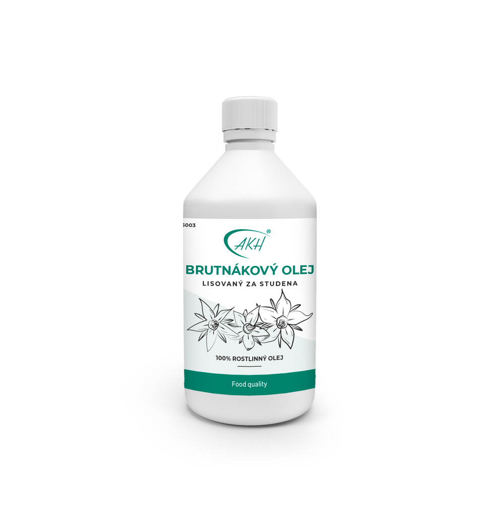 BRUTNÁKOVÝ OLEJ lisovaný za studena 115 ml