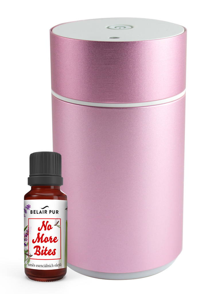 AROMA NEBULIZÉR RŮŽOVÝ a 10 ml směsi NoMoreBites