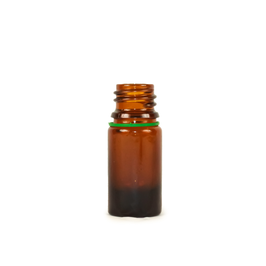 LÉKOVKA DIN18 HNĚDÁ SKLO (bez víčka) 5 ml