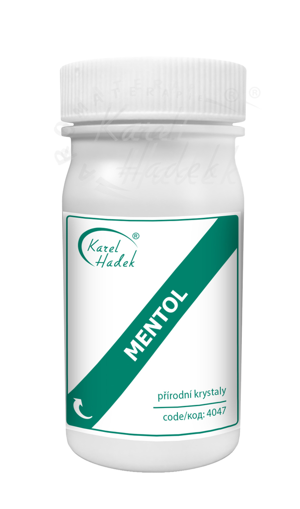 MENTOL, Přírodní krystaly 10 g