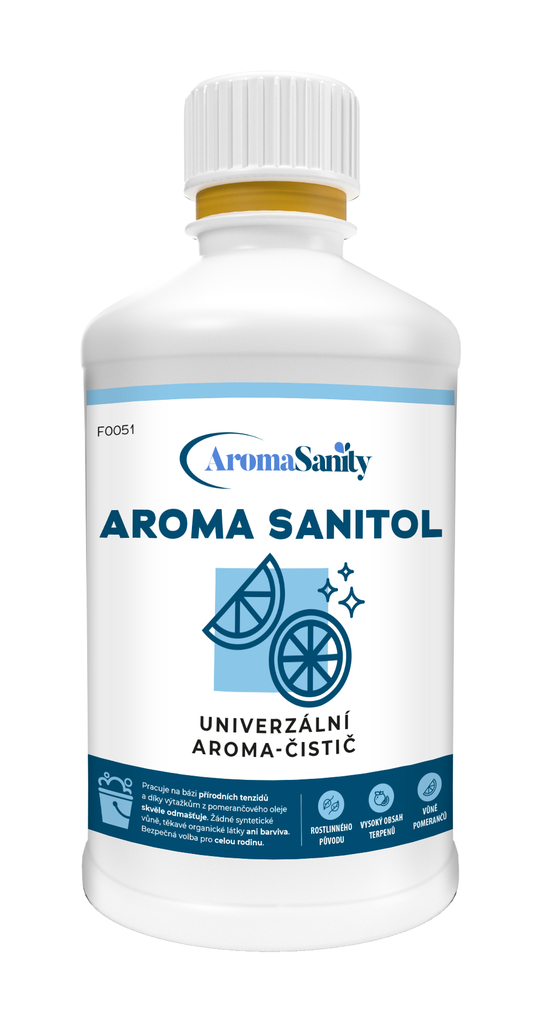 AROMA SANITOL univerzální aroma čistič 500 ml