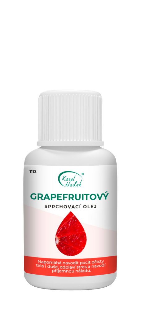 Sprchovací olej GRAPEFRUITOVÝ