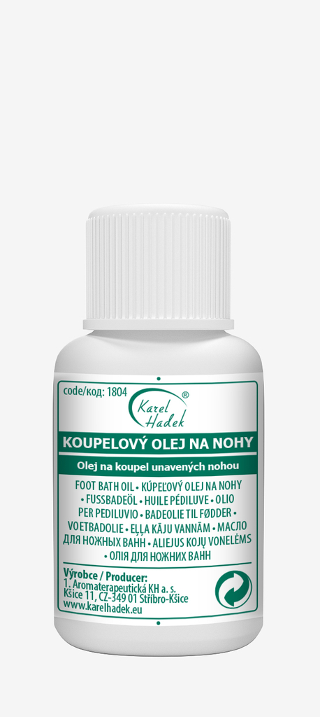 KOUPELOVÝ OLEJ NA NOHY