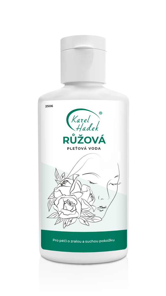 RŮŽOVÁ pleťová voda 100 ml
